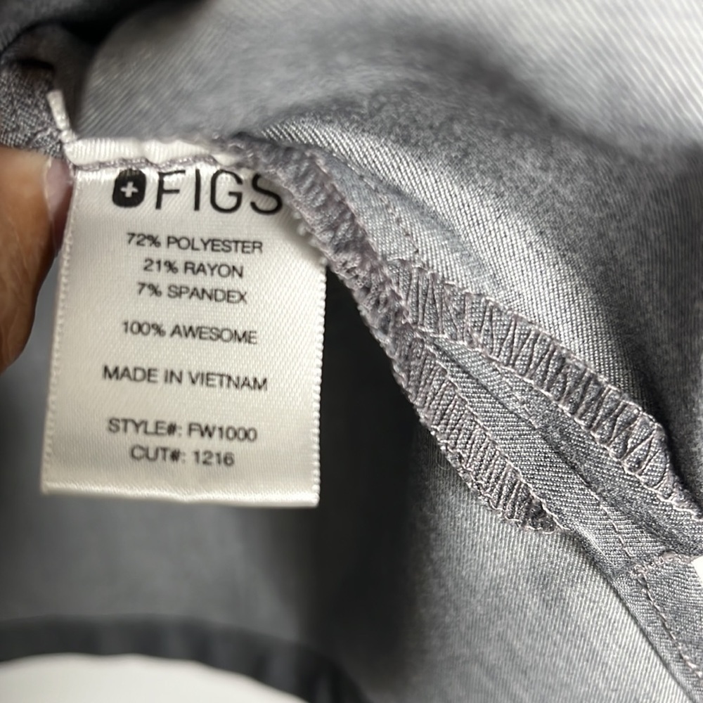 Figs Technical Scrub Top View 5